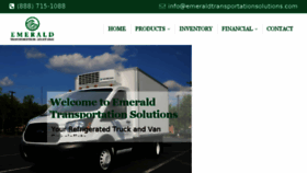 What Emeraldtransportationsolutions.com website looked like in 2017 (7 years ago)