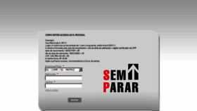 What E-pessoal.semparar.com.br website looked like in 2017 (6 years ago)
