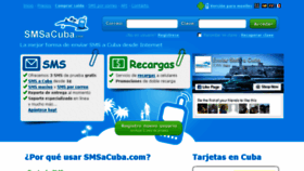 What Enviarsmsacuba.com website looked like in 2017 (6 years ago)