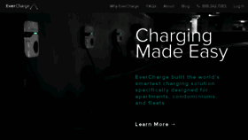 What Evercharge.net website looked like in 2017 (7 years ago)