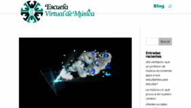 What Escuelavirtualdemusica.com website looked like in 2017 (7 years ago)