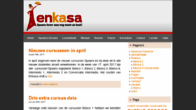 What Enkasa.nl website looked like in 2017 (6 years ago)