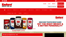 What Endurasupplements.com website looked like in 2017 (7 years ago)