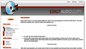 What Exactaudiocopy.org website looked like in 2017 (6 years ago)