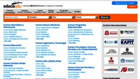 What Educaedu-colombia.com website looked like in 2017 (7 years ago)