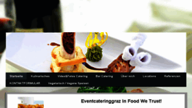 What Eventcateringgraz.at website looked like in 2017 (6 years ago)