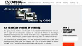 What Essenburgmultimedia.nl website looked like in 2017 (7 years ago)
