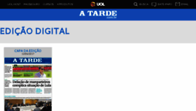 What Edicaodigital.atarde.com.br website looked like in 2017 (7 years ago)