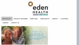 What Eden-health.com website looked like in 2017 (7 years ago)