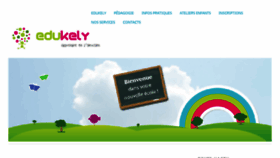 What Edukely.mg website looked like in 2017 (6 years ago)