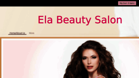 What Elabeauty.com website looked like in 2017 (7 years ago)