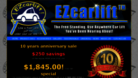 What Ezcarlift.com website looked like in 2017 (7 years ago)