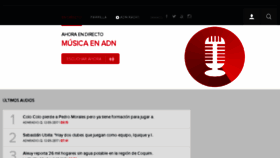 What Envivo.adnradio.cl website looked like in 2017 (7 years ago)