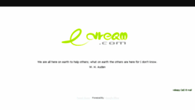 What Edream.com website looked like in 2017 (6 years ago)