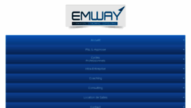 What Emway.ma website looked like in 2017 (6 years ago)