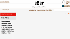 What Esser.com.tr website looked like in 2017 (6 years ago)