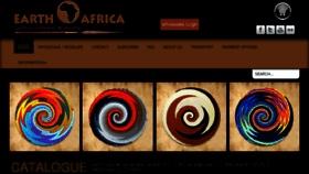 What Earthafricacurio.com website looked like in 2017 (6 years ago)