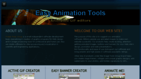 What Easyanimationtools.com website looked like in 2017 (6 years ago)