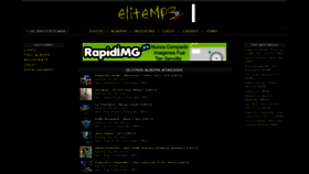 What Elitemp3.net website looked like in 2017 (6 years ago)