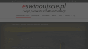 What Eswinoujscie.pl website looked like in 2017 (6 years ago)