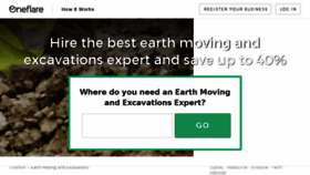 What Excavation.com.au website looked like in 2017 (6 years ago)