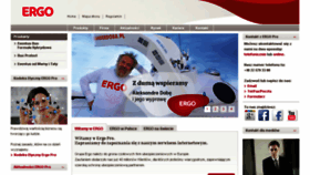 What Ergopro.pl website looked like in 2017 (7 years ago)