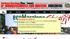 What Ecomaratonadelchianti.it website looked like in 2017 (6 years ago)
