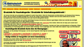 What Elektroteile-versand.de website looked like in 2017 (6 years ago)