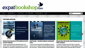 What Expatbookshop.com website looked like in 2017 (7 years ago)