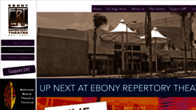 What Ebonyrep.org website looked like in 2017 (6 years ago)