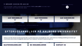 What Evu.aau.dk website looked like in 2017 (6 years ago)