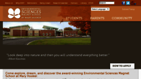 What Environmentalsciencesmagnet.org website looked like in 2017 (6 years ago)