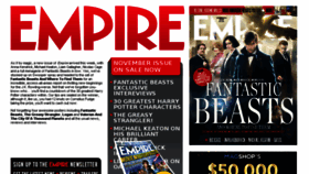 What Empireonline.com.au website looked like in 2017 (6 years ago)
