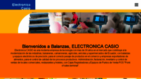 What Electronicacasio.com.ec website looked like in 2017 (8 years ago)