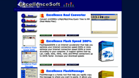 What Excellencesoft.com website looked like in 2017 (6 years ago)