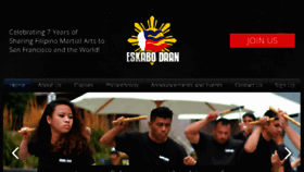 What Eskabodaan.org website looked like in 2017 (6 years ago)