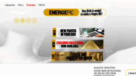 What Energepic.com website looked like in 2017 (6 years ago)