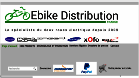 What Ebike-discount.com website looked like in 2017 (6 years ago)