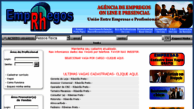 What Empregosrh.com.br website looked like in 2017 (6 years ago)