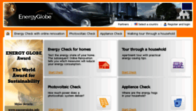What Energyglobe.com website looked like in 2017 (6 years ago)