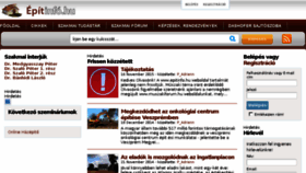 What Epitinfo.hu website looked like in 2017 (6 years ago)