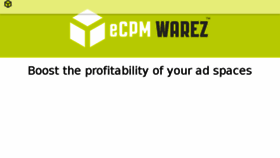 What Ecpmwarez.com website looked like in 2017 (6 years ago)