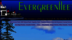 What Evergreenfleet.com website looked like in 2017 (6 years ago)