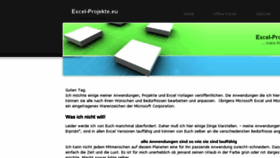 What Excel-projekte.eu website looked like in 2017 (6 years ago)