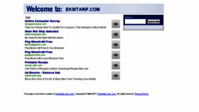 What Eksitarif.com website looked like in 2017 (6 years ago)