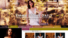 What Emmastonedaily.org website looked like in 2017 (6 years ago)