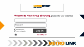 What Esourcing.metro-link.com website looked like in 2017 (7 years ago)