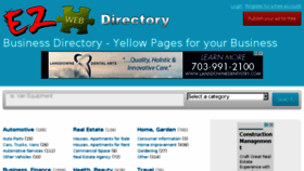 What Ezwebdirectory.com website looked like in 2017 (6 years ago)