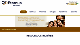 What Eternus.com.br website looked like in 2017 (6 years ago)