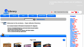 What E-library.us website looked like in 2017 (6 years ago)